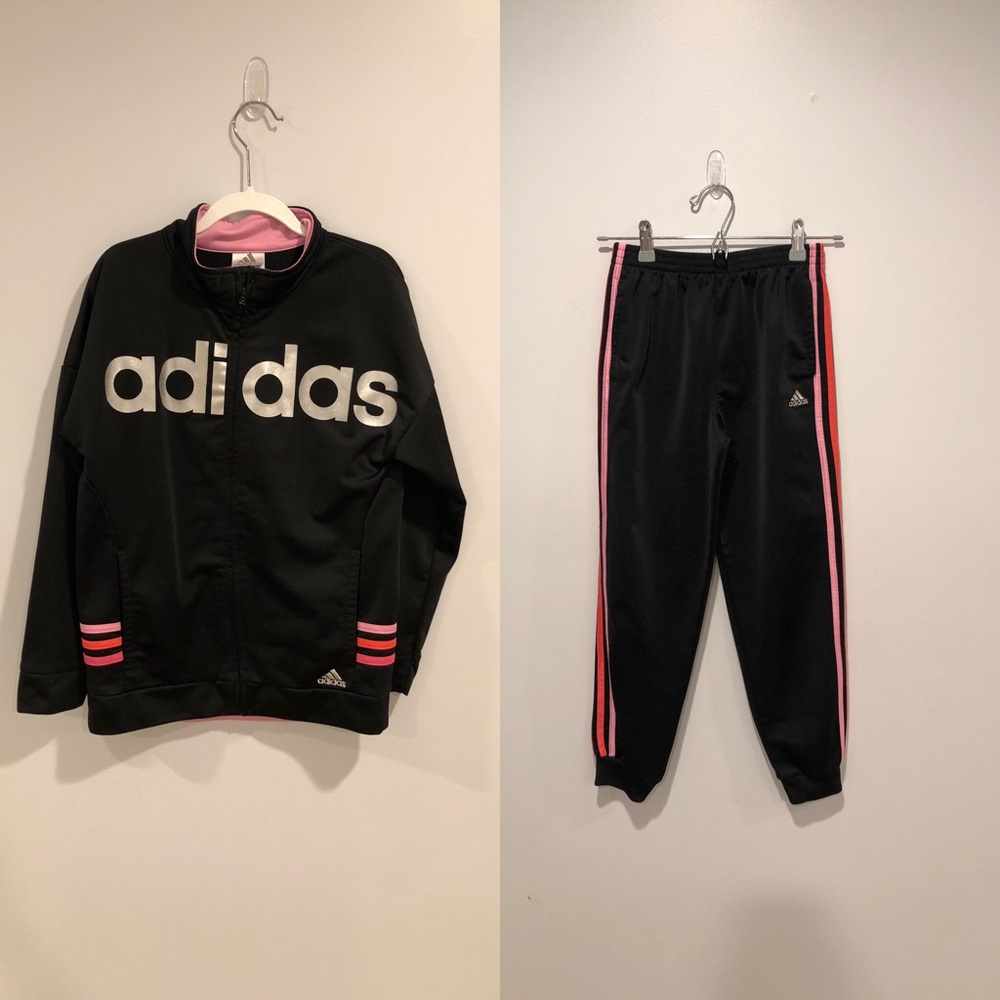 Girls adidas sweat set